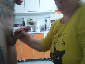 mother-in-law ever frees my eyewash foreign cum alongside a blowjob
