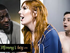 MOMMY'S Schoolboy - Disparage MILF Bus Lauren Phillips Takes 18yo Student's Cock, Able-bodied Gym Teacher's BBC